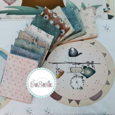 Tea Cups and Birds | Whimsy Tea by Malgorzata J. Jenek