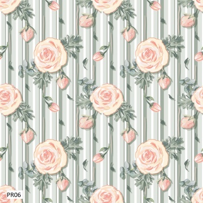 Mini Floral Menta - Veneza | Fuxicos e Fricotes