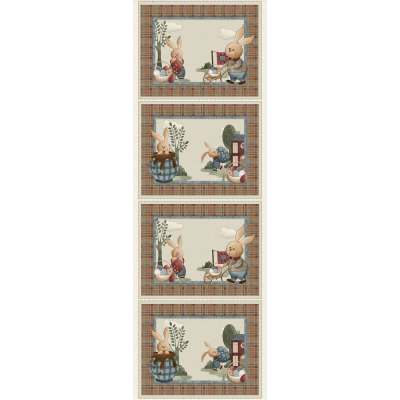 Painel Individuais | Páscoa | Fuxicos e Fricotes