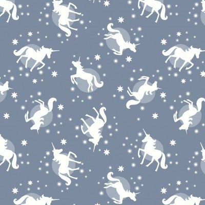 FAIRY NIGHTS :: UNICORN SPOTS | DUSKY BLUE