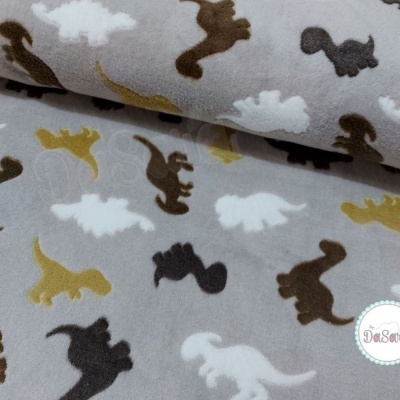 CORALINA :: DINOSSAUROS | BEGE & CASTANHO