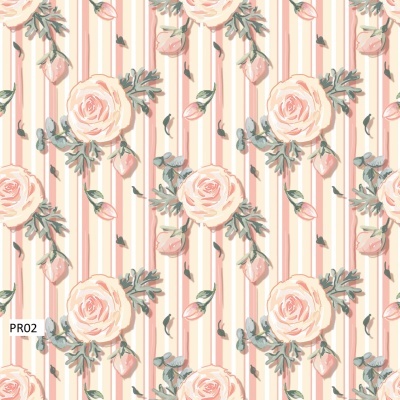 Mini Floral Salmão - Veneza | Fuxicos e Fricotes