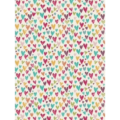 CORAÇÕES COLORIDOS :: MERMAIDS | FABRICART