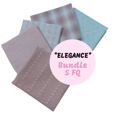 Bundle *Elegance* - 5 FQ | Tramado Japonês