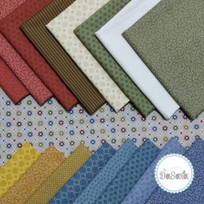 TWIGS | GREEN :: BARN DANCE | BLANK QUILTING