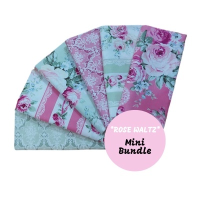 Mini Bundle | Ruru Bouquet - Rose Waltz | Quilt Gate