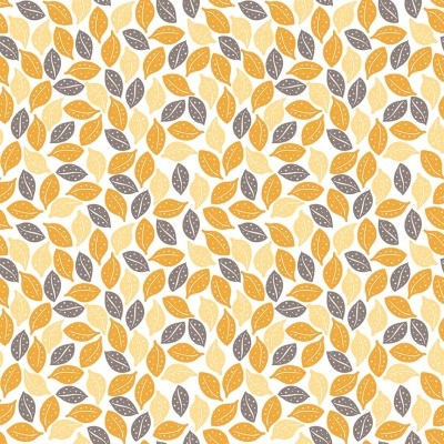 Sweet Prairie | Leaves - Yellow | Riley Blake Designs