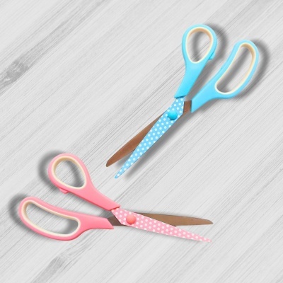 Tesoura Polka Dots 21cm