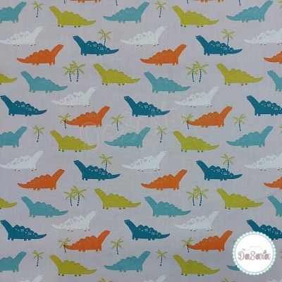 Dino | Cinza | Plastificado | 50x140cm