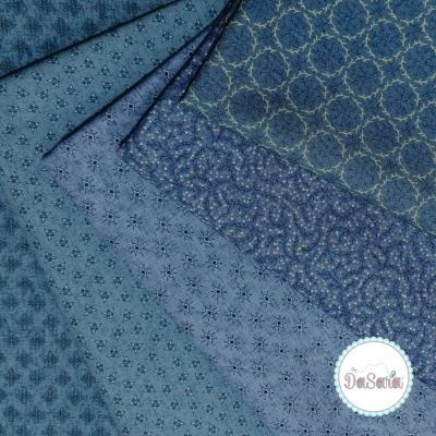 TWIGS | GREEN :: BARN DANCE | BLANK QUILTING