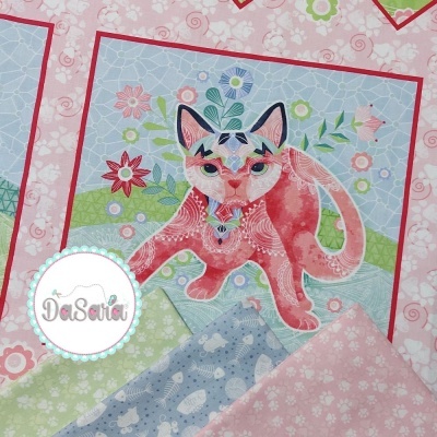 Fancy Cats | Panel | StudioE Fabrics