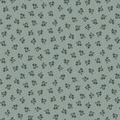 Abby's Treasures | Mini Floral | Slate | Blank Quilting