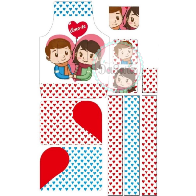 Painel DIY | Avental "Amo-te"