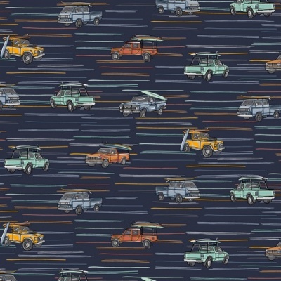 Jeep | Azul | Plastificado | 50x140cm 💥