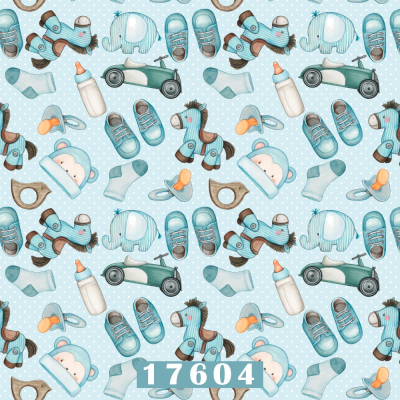 Brinquedos - Azul | Fabricart