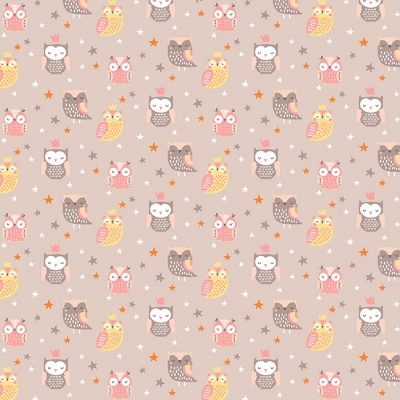 Magical Forest | Hedwig | Taupe | Stof