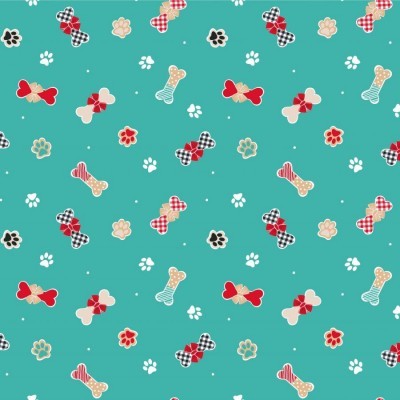 Dog Biscuits | Teal | Craft Cotton Company
