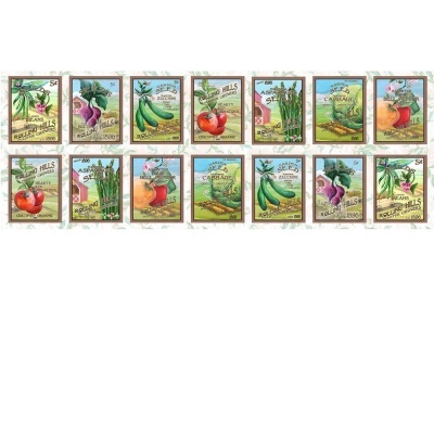 Blissful Bounty | Seed Blocks - White | Blank Quilting💥