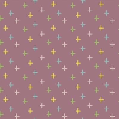 CROSS :: ROSE | OVER THE RAINBOW | FABRICART