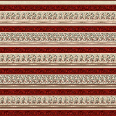 Le Poulet | Border Stripe - Cream | Studio e Fabrics