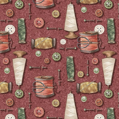 Carrinhos e Botões - Bordeaux | Fuxicos e Fricotes