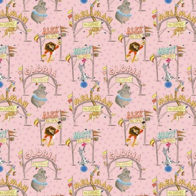Fat Quarter | Madagáscar - Circus | Rosa
