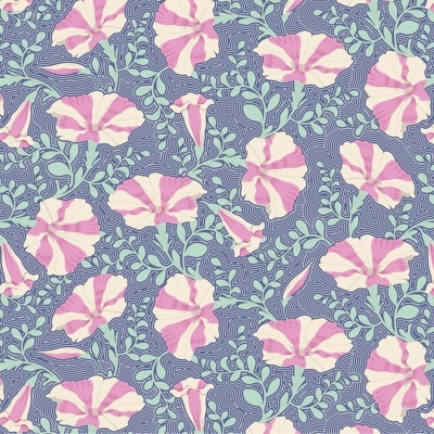 STRIPED PETUNIA :: BLUE | GARDENLIFE | TILDA