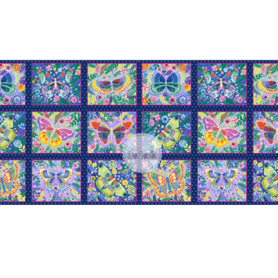 Panel Butterfly Blocks | Wonderland | Blank Quilting