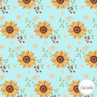 Mini Girassóis :: Crystal | Girassóis | Fabricart