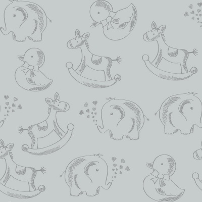 Basics Baby Colors :: Cinza | Fabricart