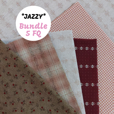 Bundle *Jazzy* - 5 FQ | Tramado Japonês