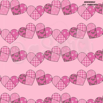 GUIRLANDA DE CORAÇÕES | ROSA | FABRICART GUIRLANDA DE CORAÇÕES | ROSA | FABRICART