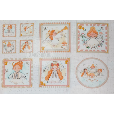 Painel Anjos - Rosa | Crismazzer