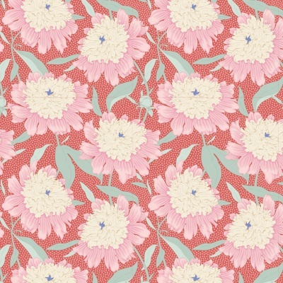 BOWL PEONY :: CORAL | GARDENLIFE | TILDA