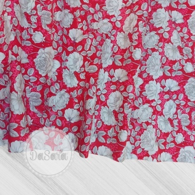 Floral Printed - Red