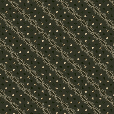 Abby's Treasures | Biased Stripe | Green | Blank Quilting