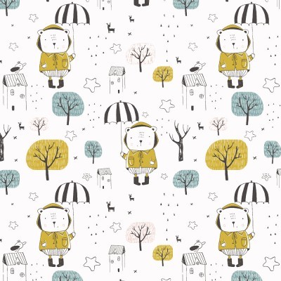 URSO NA CHUVA :: SIMPLESMENTE | FABRICART