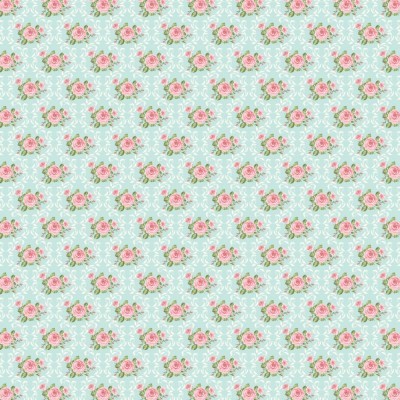 ROSINHAS COM MOLDURA DAMASK :: ACQUA | SHABBY CHIC | FABRICART