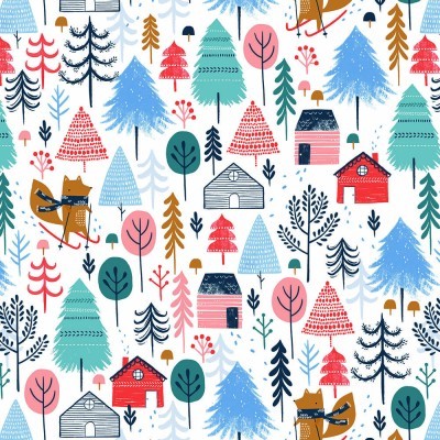 Snow Village - White | Snow Much Fun | Dashwood Studio