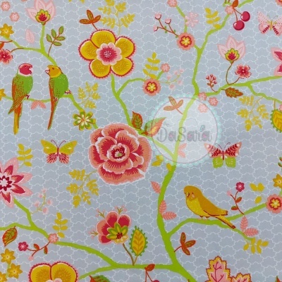 Happy Feelings | Cinza | Poppy Fabrics