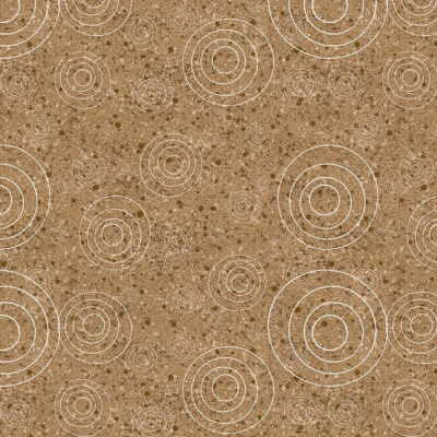 Círculos - Bege | Fuxicos e Fricotes