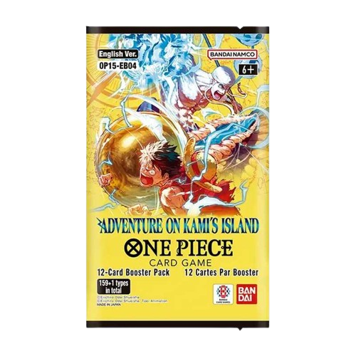 Pack de expansão One Piece Adventure on Kamis Island para jogo de cartas