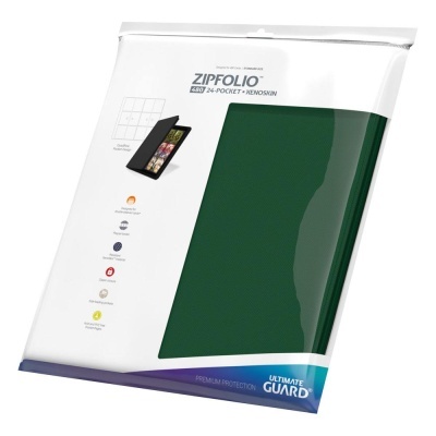 ZIP-UP&#x20;Album&#x20;12-Pocket&#x20;480&#x20;Verde&#x20;Ultimate&#x20;Guard