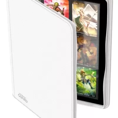 ZIP-UP&#x20;Zipfolio&#x20;360&#x20;9-Pocket&#x20;XenoSkin&#x20;Branco&#x20;Ultimat&#x20;Guard