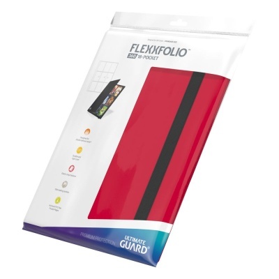 Binder&#x20;Flexxfolio&#x20;360&#x20;18-Pocket&#x20;-&#x20;Vermelho&#x20;Ultimate&#x20;Guard