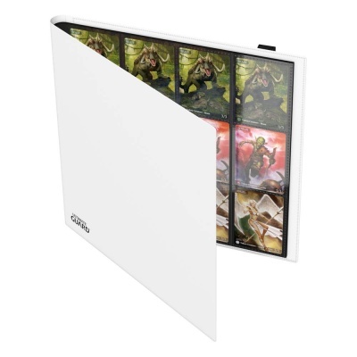 Binder&#x20;12-Pocket&#x20;QuadRow&#x20;FlexXfolio&#x20;Branco&#x20;Ultimate&#x20;Guard