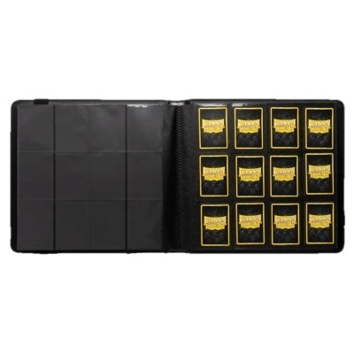 &#x00C1;lbum&#x20;Card&#x20;Codex&#x20;576&#x20;12-Pocket&#x20;Blood&#x20;Red&#x20;Dragon&#x20;Shield