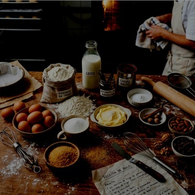 Ingredientes e Pastelaria