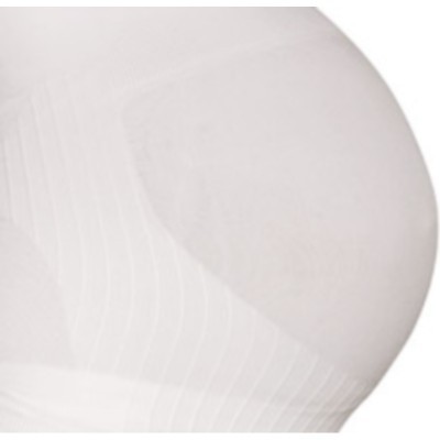 Sutia branco com textura e padrões lineares