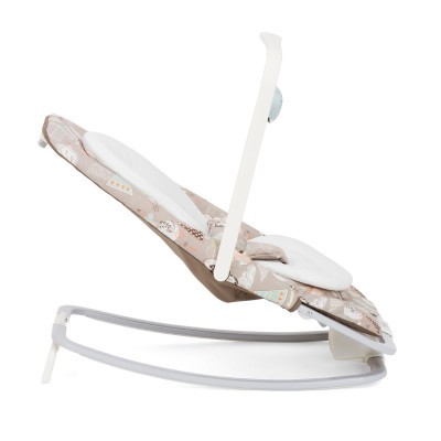 Cadeira de descanso para bebé com padrão de animais e estrelas